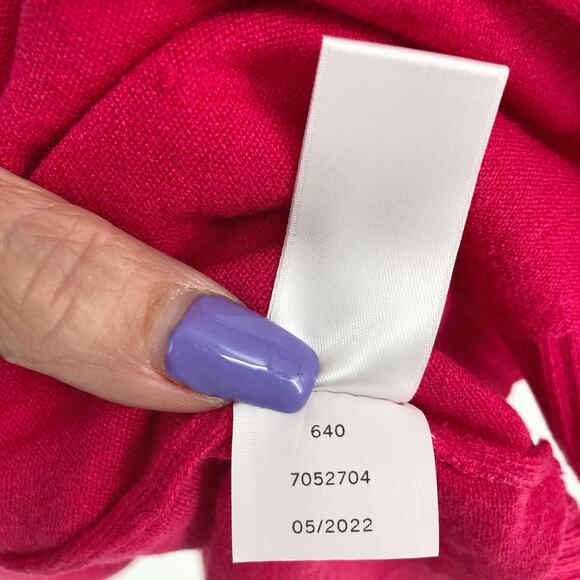 CECE Womens Sweater Dress XS 0-2 Pink Long Sleeve Knit Fit & Flare NWT - Picture 9 of 9